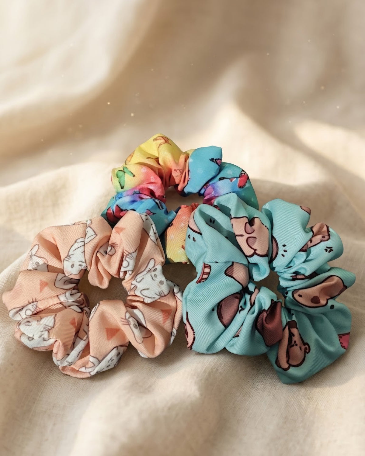 Pack 3 Coles Personalizados con Foto — Accesorios Hechos a Mano AURI
