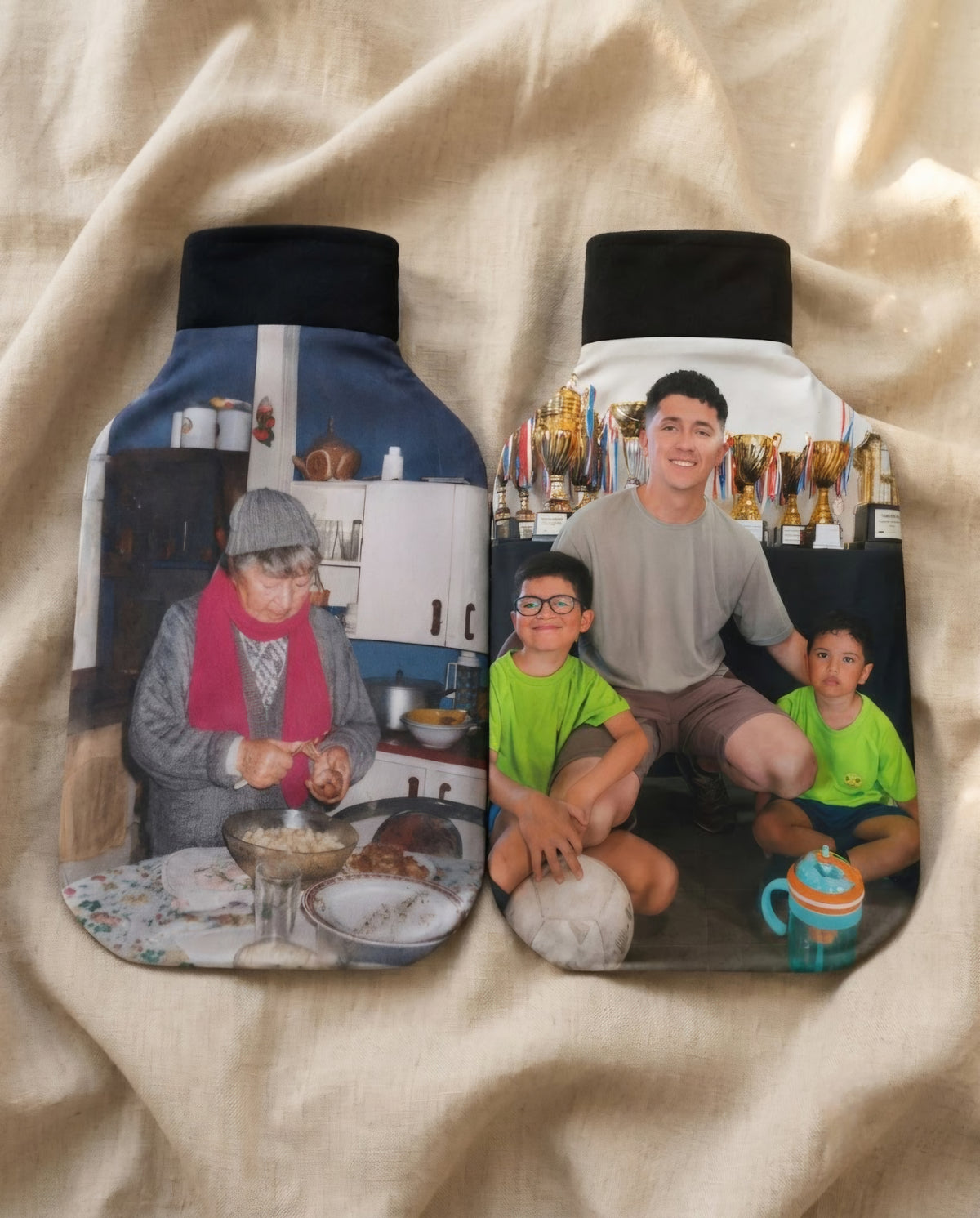 Guatero 2L Personalizado con Foto — Funda Hecha a Mano AURI