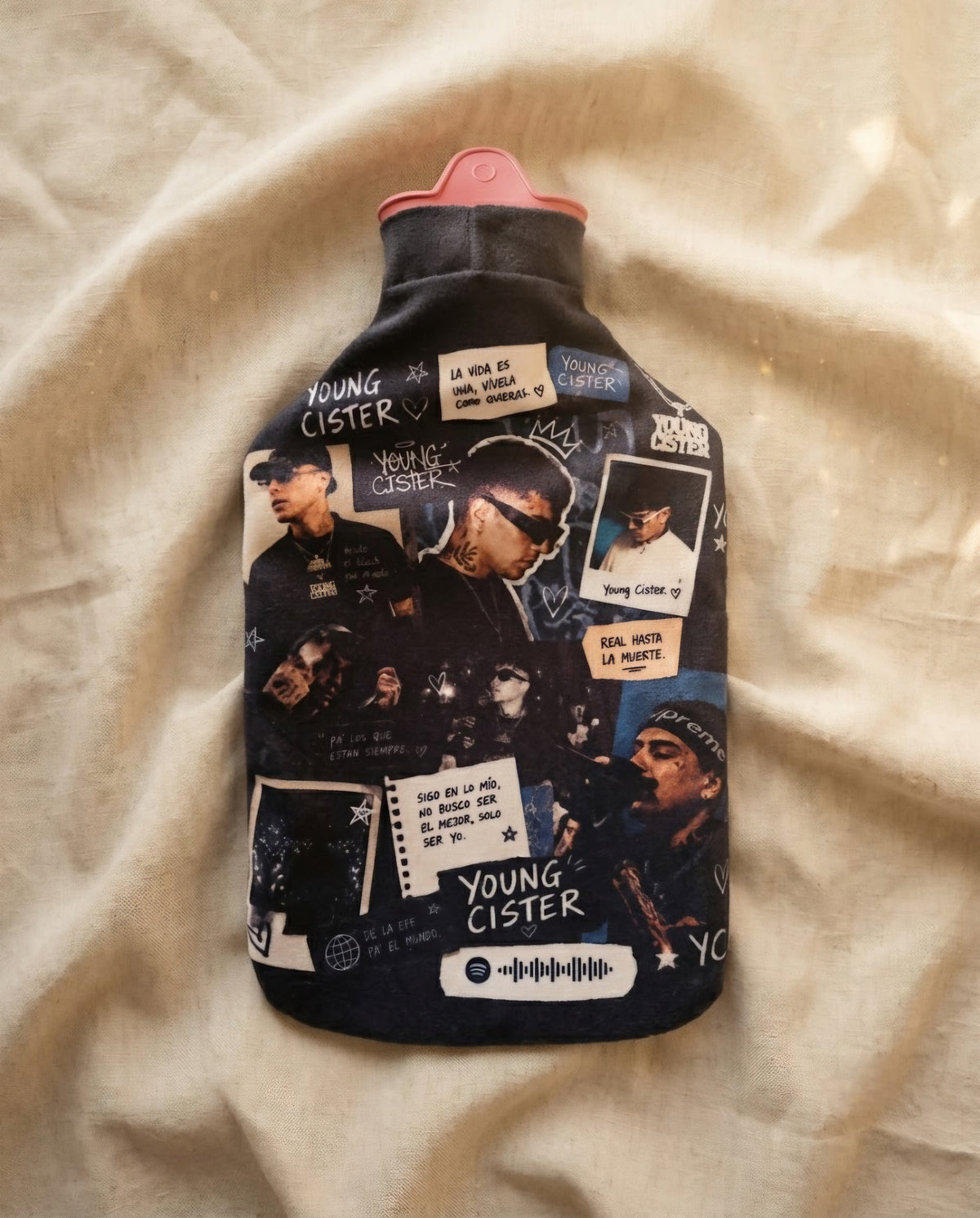 Guatero 2L Personalizado con Foto — Funda Hecha a Mano AURI