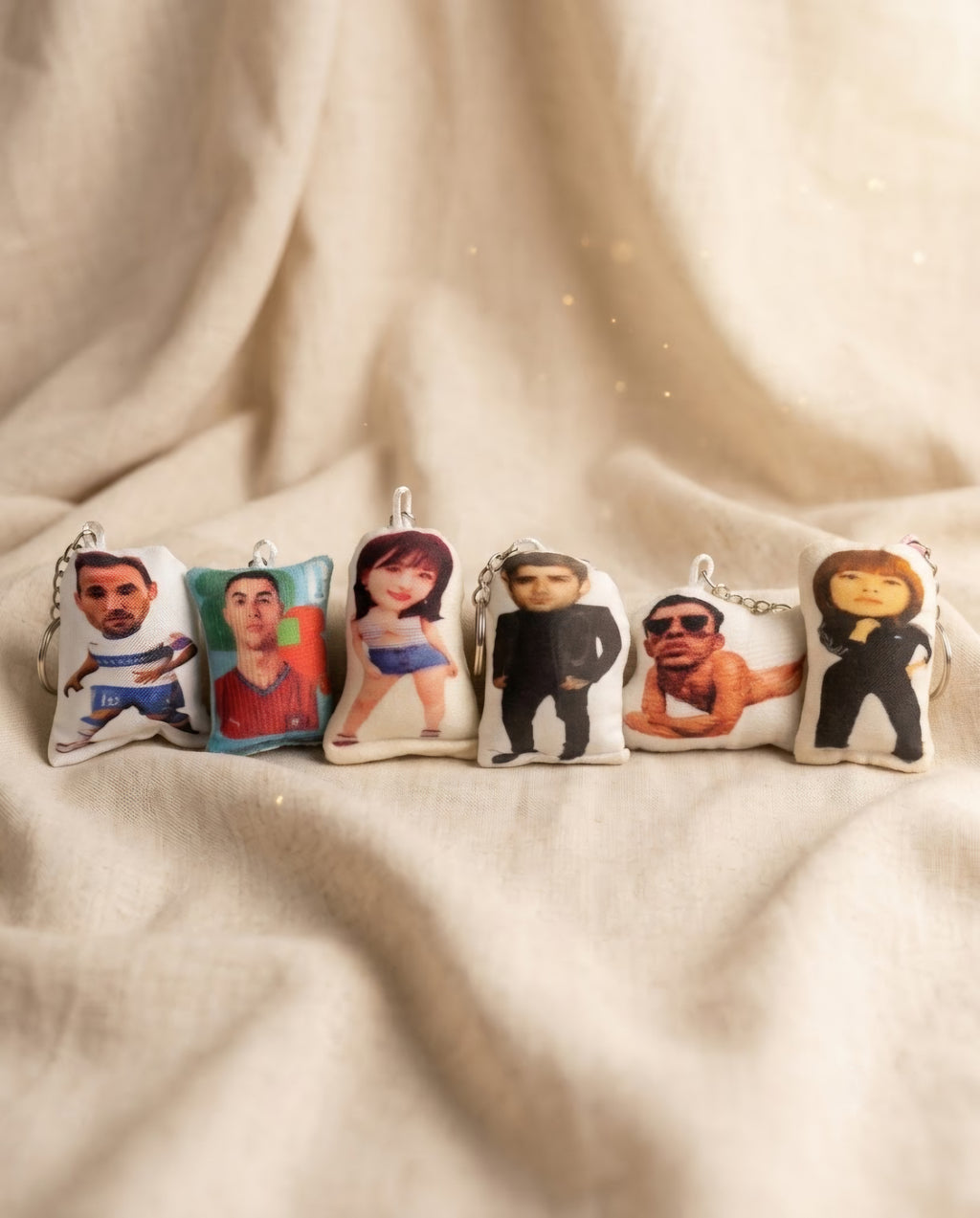 Llavero Cojín Personalizado con Foto — Accesorio Hecho a Mano AURI